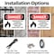 Signmission Compressed Gas Flammable Content Danger Sign, Plastic, 10in W x 7in L, 2PK OS-2PACK-DS-P-710-L-1077 - alternate 2